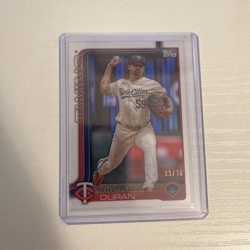 Carte Sport 2025 Topps Now Jhoan Duran #514 - Parallel Orange #11/25 - MLB Phillies