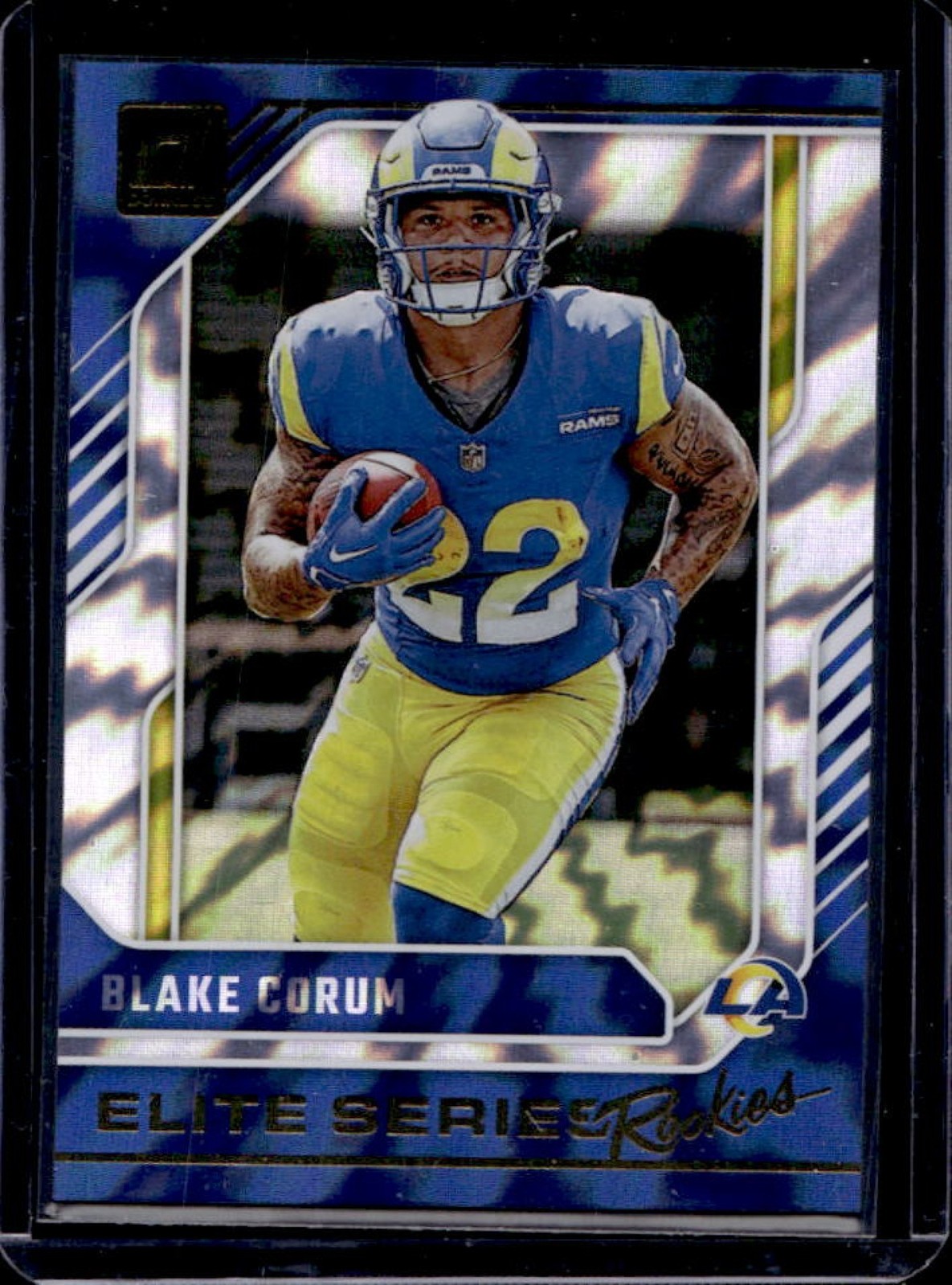 2024 Donruss Blake Corum The Elite Series Rookies Rookie RC #5 Rams