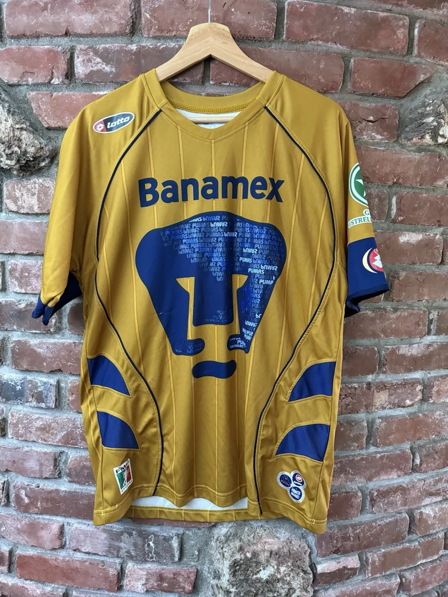 Maillot Football Vintage Lotto - Manches Longues Noir Et Jaune - Taille XL - Calcio