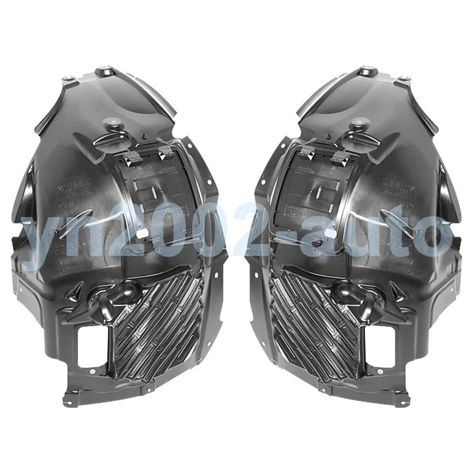 Protector contra salpicaduras forro guardabarros 2 piezas para BMW Serie 4 F32 F33 F36 420i 430i 2014-2016 Foto 3 de 4