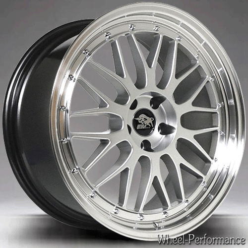 18 Zoll UA3 Stufentiefbett Alufelgen 8,5x18 5x120 ET35 silber für BMW - Bild 1 von 8