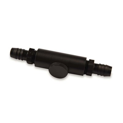 In-line Manual On/Off Valve, 1/2'' x 5/8'' Barbed fittings, PW V-1812