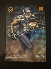 Paul Richardson #34 Topps Valor NFL Football 2014 Seattle Seahawks RC