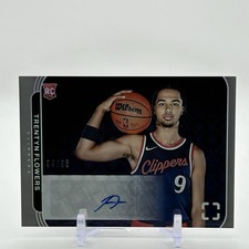 2024-25 Photogenic Basketball Trentyn Flowers RC Rookie Auto Groovy /35 #RA-FLO