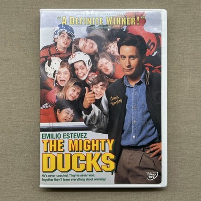 The Mighty Ducks (1) (DVD 1992 + Guide) Disney Ice Hockey Comedy