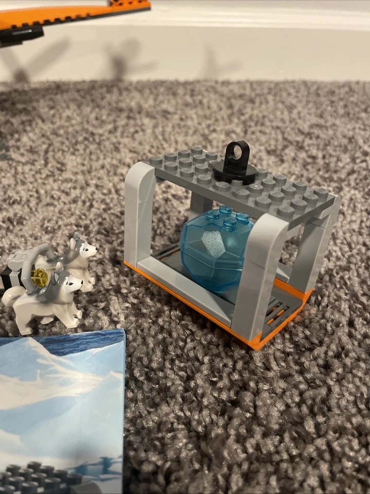 LEGO City: Arctic Helicrane (60034), 99% Complete Set With Manuals, No Box - Image 4 of 4