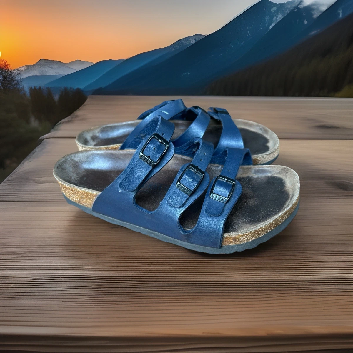 Birkenstock Florida Blue Sandals for Women for sale | eBay