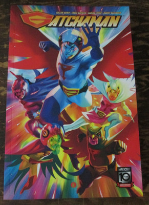 Gatchaman Graphic Novel TPB Mad Cave Studios G-Force Cullen Bunn Batista New