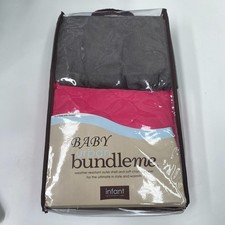 JJ Cole Baby Urban Bundleme Bundle Me Car Seat Stroller Cover Grey Hot Pink NEW