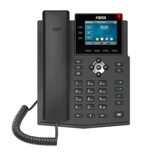 X3U Enterprise VoIP Phone, 2.8-Inch Color Display, 6 SIP Lines, Dual-Port Gig...