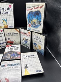 SEGA Master System Boxed Game Lot Free Shipping