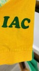 VTG 80’s Champion T-shirt International Athletic Club Racquetball Size L Green — photo 2