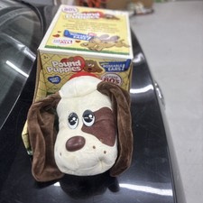 Pound Puppies Classic Plush Cream with Med Brown Spots