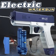 Electric Water Gun Automatic Water Squirt Gun Summer Powerful Water Blaster Toy