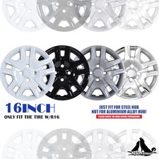 16 Set Of 4 Hub Caps R16 For 2007-2012 Nissan Sentra Bolt On Wheel Covers 16 Set Of 4 Hub Caps R16 For 2007-2012 Nissan Sentra Bolt On Wheel Covers