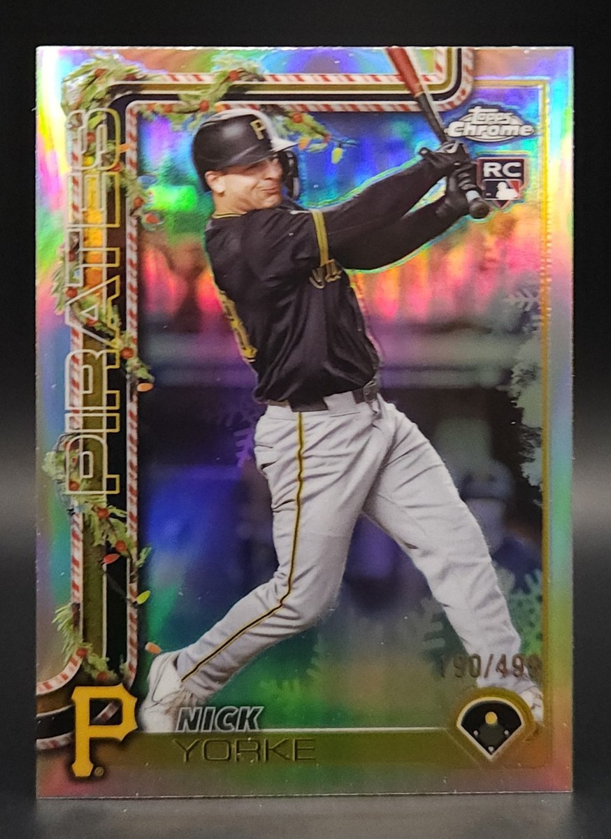 Nick Yorke ROOKIE 190 /499 Refractor #HC115 2025 Topps Holiday