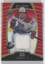 2019-20 Upper Deck Allure Red Rainbow Jerseys Max Domi #15 00er