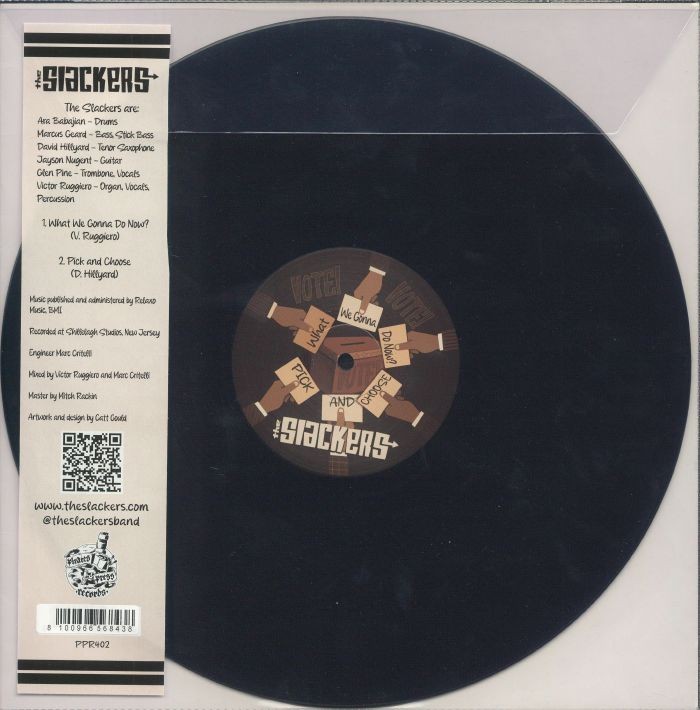 SLACKERS, The - What We Gonna Do Now? - 1-sided 12"" (soundfiles not available)