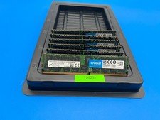 Lot of 8 - 16GB 2Rx4 DDR-4 2400T MHz ECC Reg Micron MTA36ASF2G72PZ-2G3B1QG