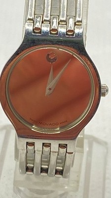 Movado Esperanza Classic Stainless Steel Watch with Mirror Dial 84