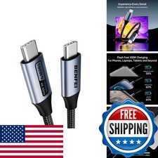 BENFEI USB C to USB C Monitor Cable 4K 120Hz 100W PD 10Gbps 3ft