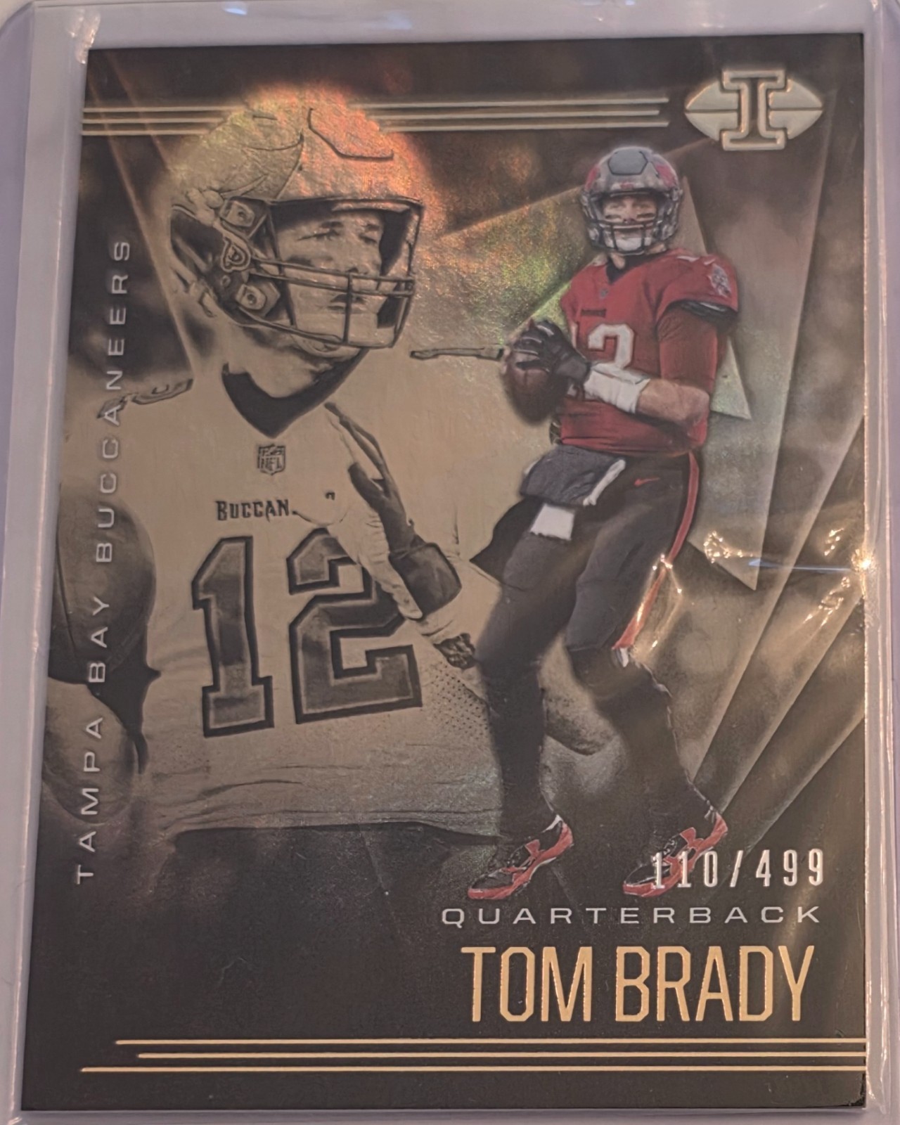 TOM BRADY 2020 Panini Illusions Bronze Trophy Collection /499 #1 Buccaneers