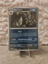 R Holo Nachtara PRE 059/131 Prismatic Evolutions Pokemon Card Reverse 