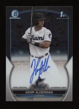 2023 Kemp Alderman Bowman Chrome Auto Autograph Rookie Rc *NICE* Invest NOW (1B)