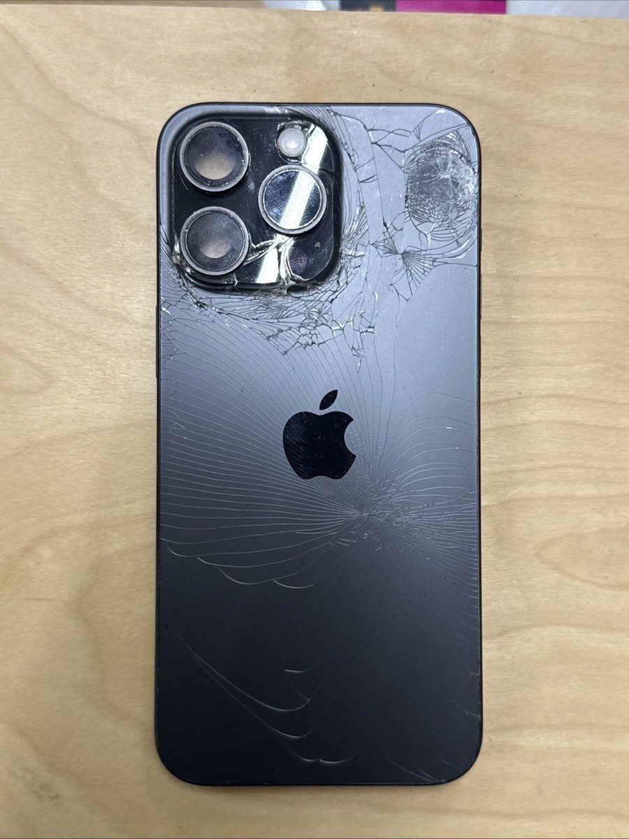 iPhone 15 Pro Max Black Titanium Housing Replacement Apple OEM