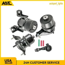 4x Front Transmission Engine Mount Combo Fit For Toyota Camry V6 3L 2002-2006
