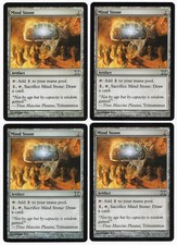 Mind Stone x4 4x 2007 MTG Core Set 10th Edition PLAYSET Unc Artifact NM AZ2