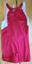Mens Reebok HydroMove triathlon/track/running suit tri suit XL red