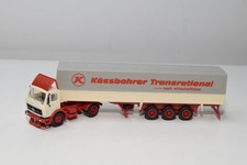 B77 1:87 HERPA MERCEDES-BENZ CAMION RIMORCHIO REGISTRATORE DI CASSA TRANSRAZI...
