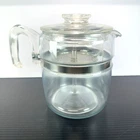 Vintage Pyrex Flameware 7759-B Glass Percolator Coffee Pot Complete 6-9 Cup 9C