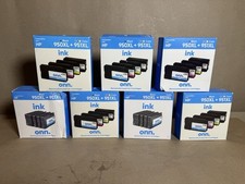 Lot Of 7 HP 950XL 951XL Compatible Ink Set Black Cyan Magenta Yellow EXP 24-25