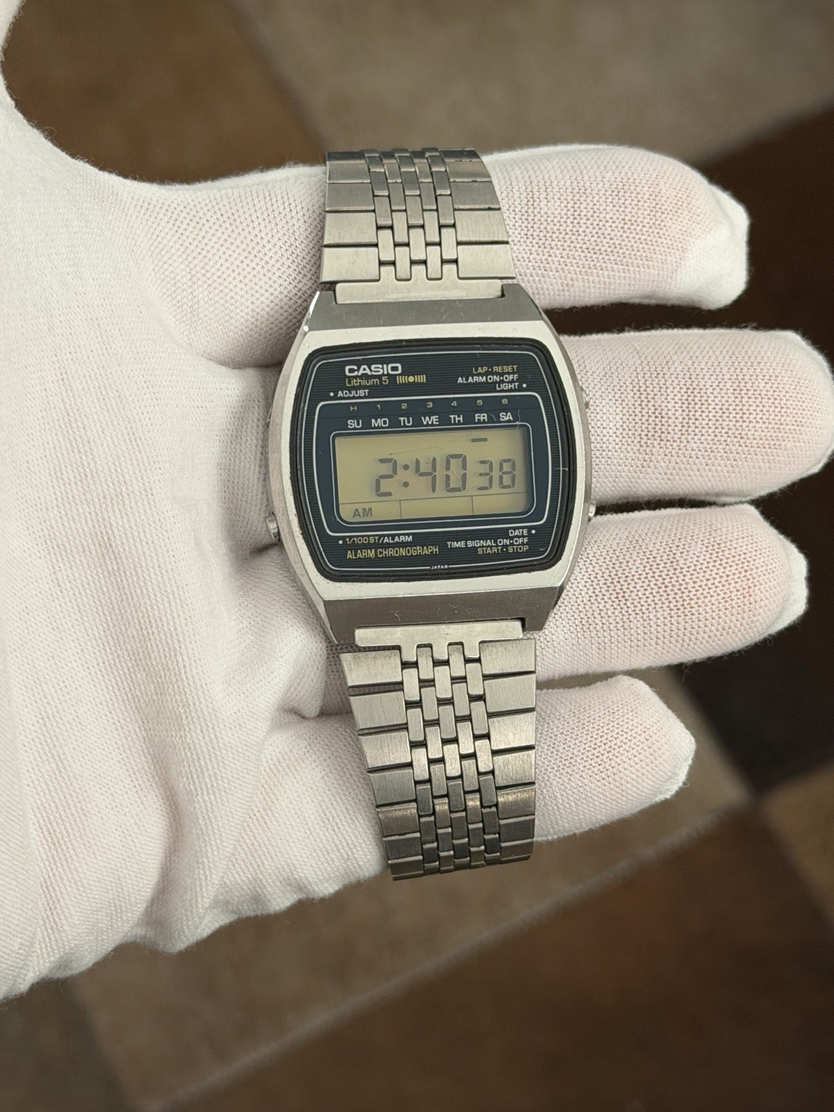 Rare Vintage Casio A653 Men’s Digital Sports Watch Module 80 JDM 1970s