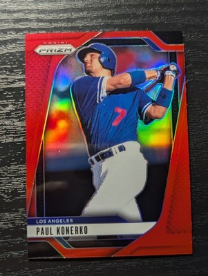 2025 Panini Prizm Red Prizm #52 Paul Konerko /299 SP