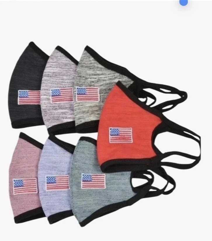 USA FLag Masks - Comfortable & Stylish -Pack Of 24