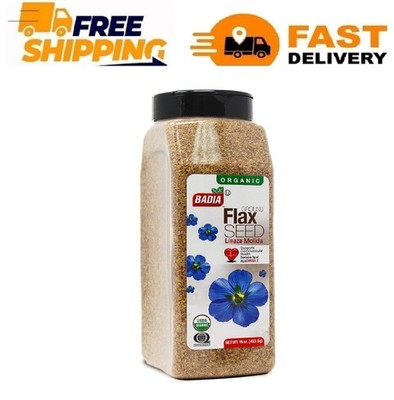 Badia Organic Ground Flax Seed, 16 oz