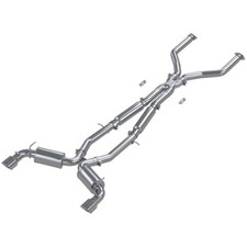 MBRP S4406304 Stainless Cat Back Exhaust System Kit for 17-22 Infiniti Q60 3.0L