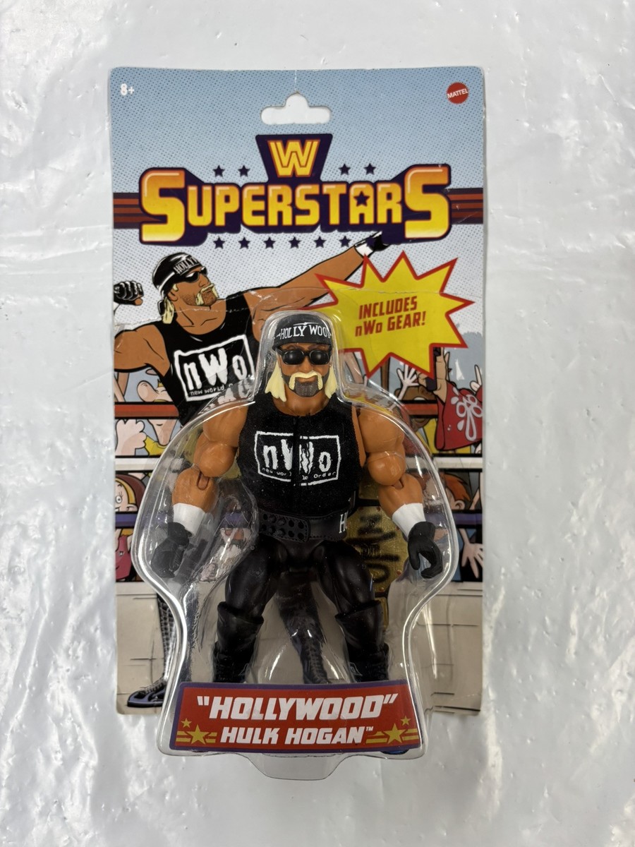 Wwf Wwe Superstars Retro Hulk Hogan NWO Hollywood Mattel 2021 New