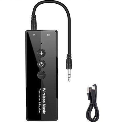 2026 Bluetooth 5.3 Transmitter 3-in-1 Portable Wireless Rechargeable TV PC Car