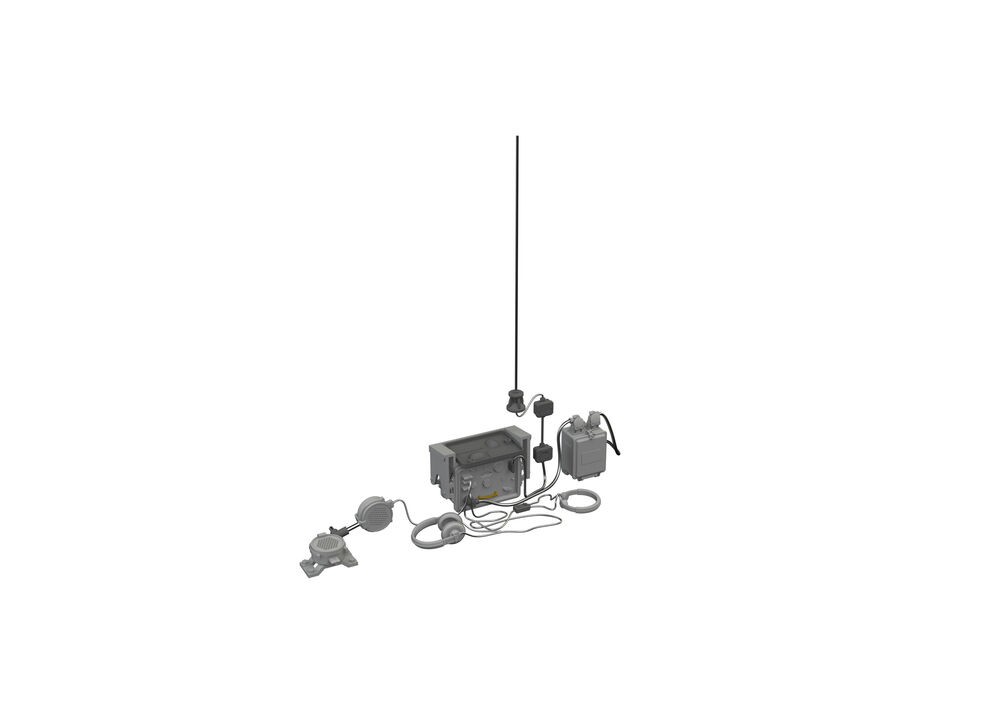 Eduard Accessories 635037 - 1:35 Sd.Kfz. 251/1 Ausf.D Radio Equipment Yellow