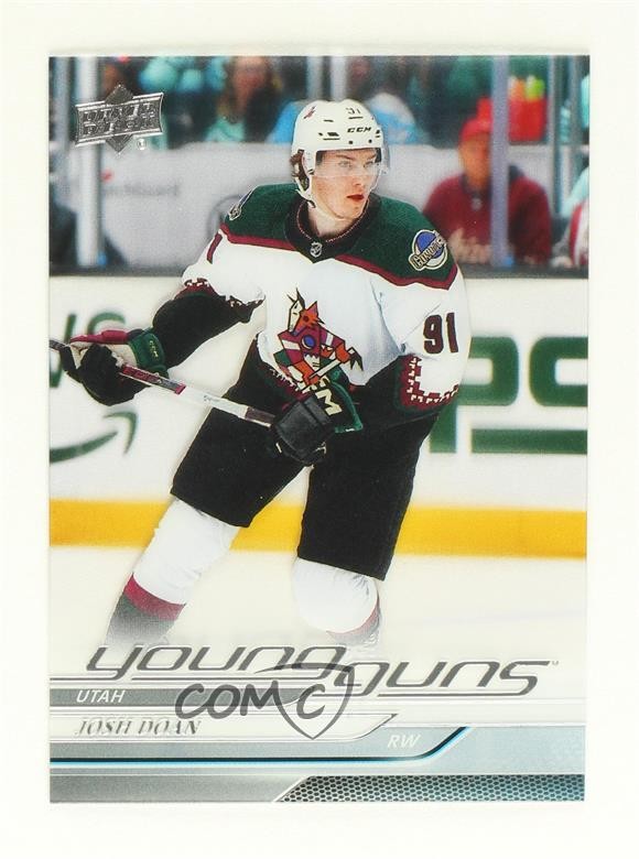 2024-25 Upper Deck Series 1 Young Guns Clear Cut Josh Doan #233 1nm3