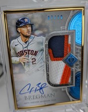 *Rare* Alex Bregman 2023 Topps Certified Transcendent Coll. Gold Frame Auto 7/10