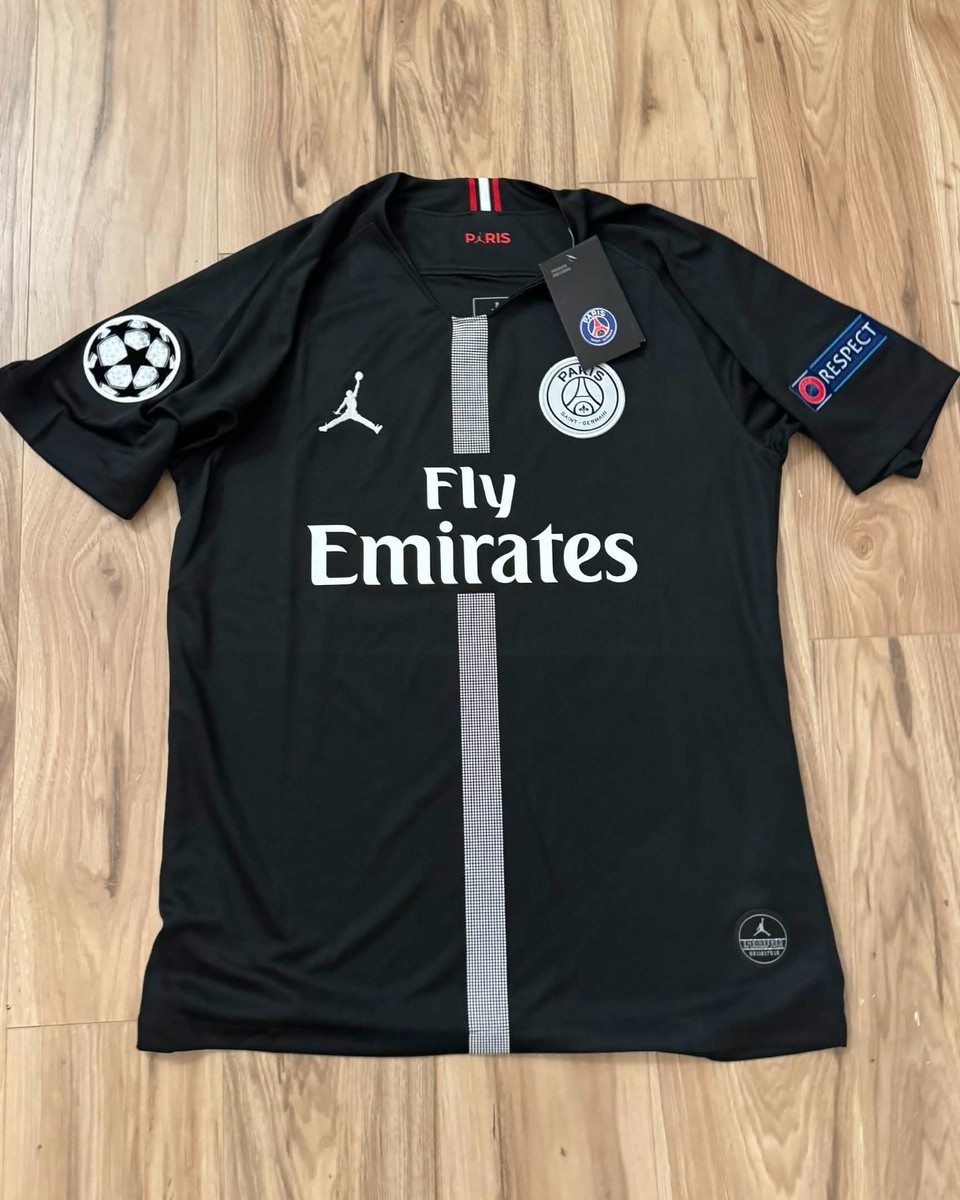 PSG ネイマール 10番 2018年モデル ジャージ Neymar JR 10 PSG Black Jersey 2018-2019 Champions League | eBay