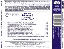JOHANN STRAUSS I EDITION, VOL. 9 NEW CD