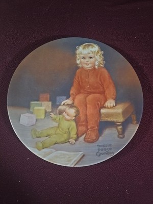 Bessie Pease Gutmann Waiting for Daddy Collector Plate