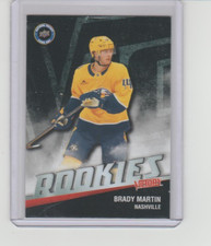 2026 UD National Hockey Card Day Brady Martin V-16 RC Black Victory Rookie