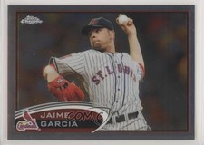 2012 Topps Chrome Jaime Garcia #119 00jz